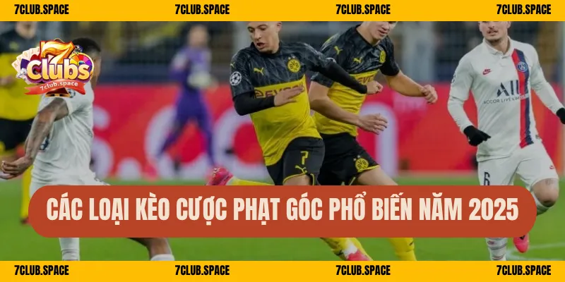 Kèo Phạt Góc 7Club – Đặt Cược Thông Minh, Tỷ Lệ Ăn Cao 2 Các loại kèo cược phạt góc phổ biến năm 2025